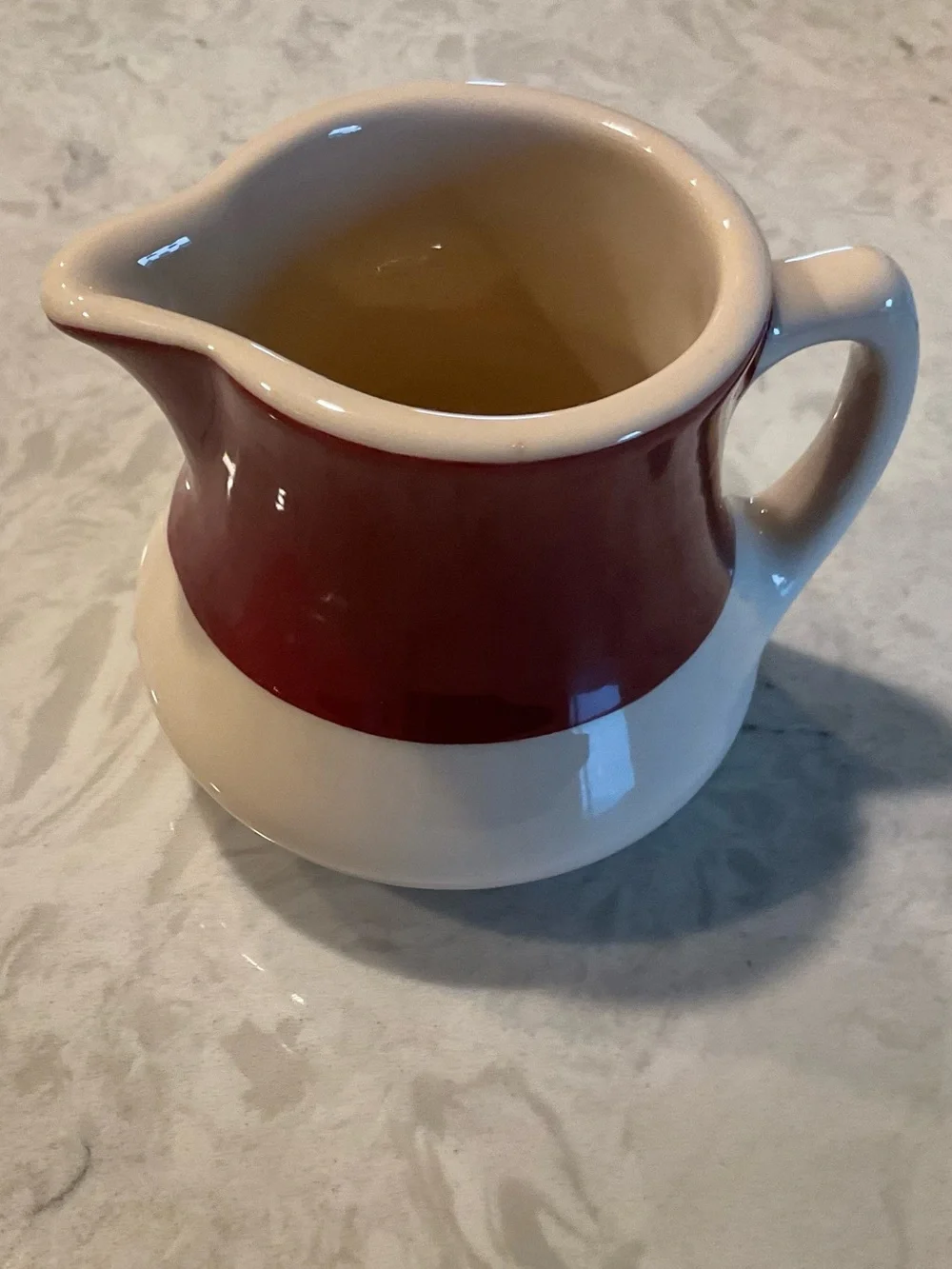 Jackson China Vintage 1930s-40s Restaurantware Creamer & Syrup Pitcher Set